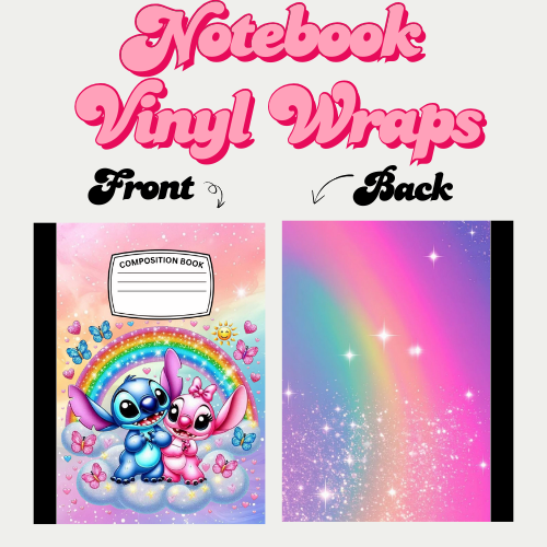 COMPOSITION NOTE BOOKS (VINYL WRAPS) #A11