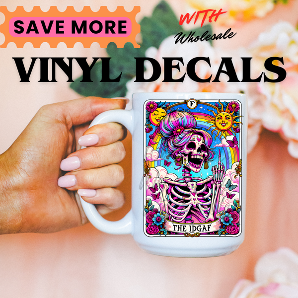 THE IDGAF (VINYL DECALS)