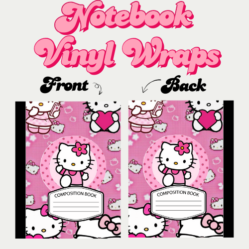 COMPOSITION NOTE BOOKS (VINYL WRAPS) #A19