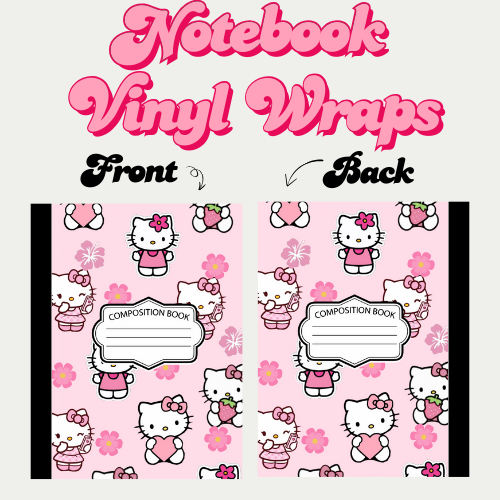 COMPOSITION NOTE BOOKS (VINYL WRAPS) #A20