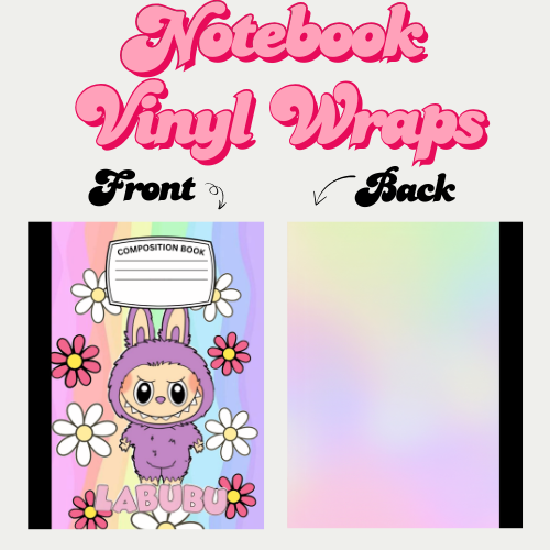 COMPOSITION NOTE BOOKS (VINYL WRAPS) #A2