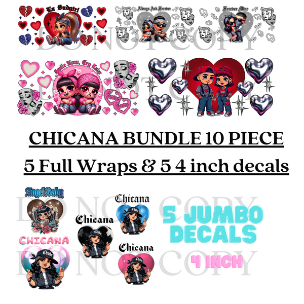 CHICANA BUNDLE (16 0z Vinyl Libby Wrap)