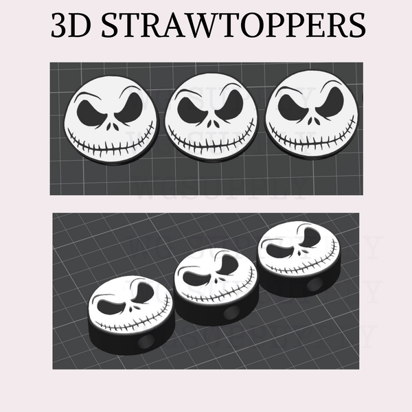 3D STRAW TOPPERS (JACK)