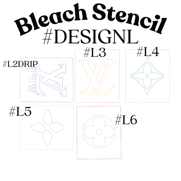 DESIGN-L #2 ACRYLIC STENCILS