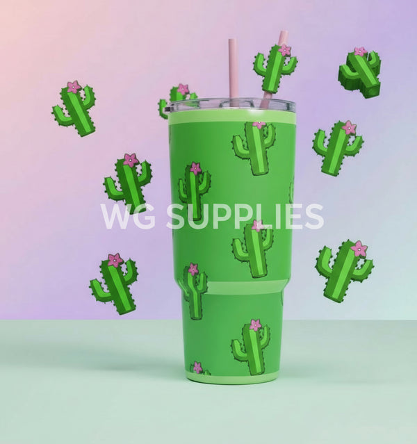 3D STRAW TOPPERS "Plant ”