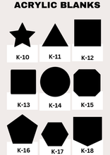 BADGE REELS ACRYLIC BLANKS