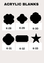 BADGE REELS ACRYLIC BLANKS