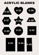 BADGE REELS ACRYLIC BLANKS