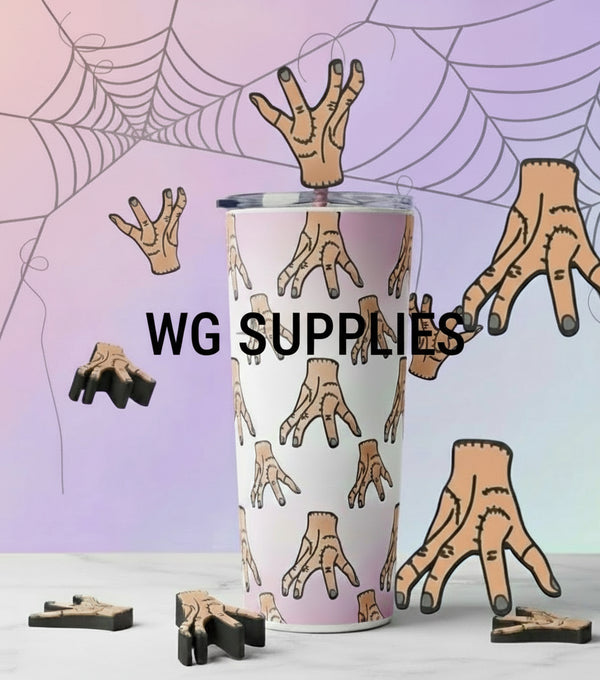 3D STRAW TOPPERS "The Hand ”