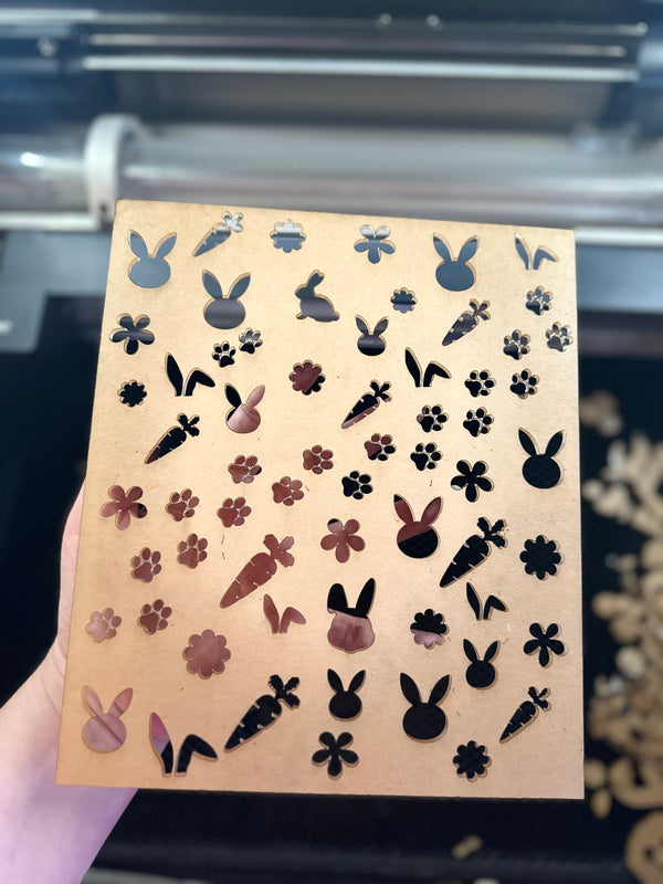 EASTER BLEACH STENCIL