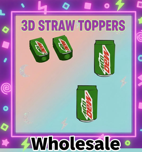 3D STRAW TOPPERS "DEW"