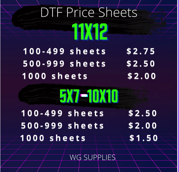 CUSTOM DTF WHOLESALE