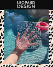 LARGE LEOPARD ACRYLIC STENCILS