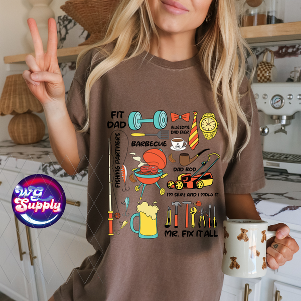 DAD GRILL"(DTF)