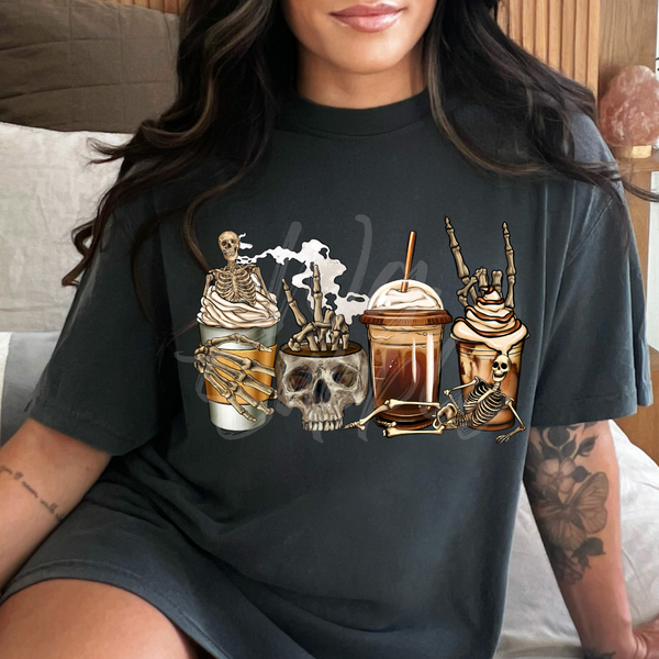 skeleton coffee