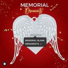 MEMORIAL ACRYLIC BLANKS (BACK IN STOCK)