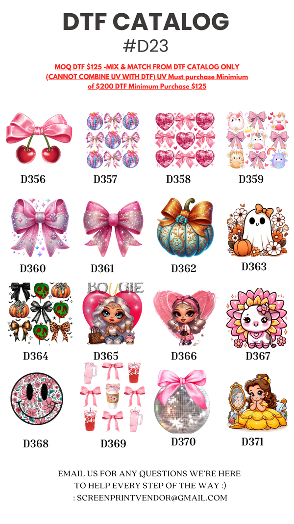 DTF CATALOG #D23