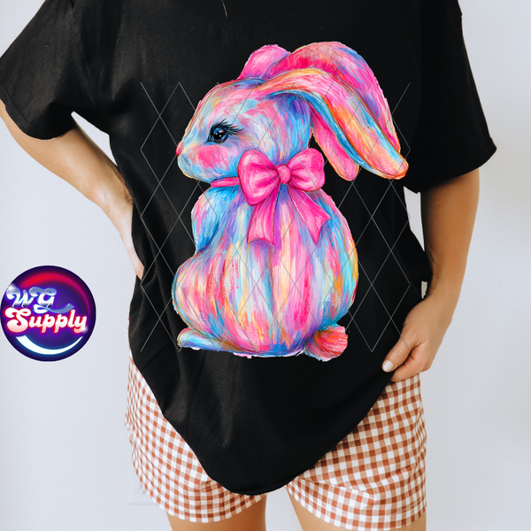 WATER COLOR BUNNY (DTF)