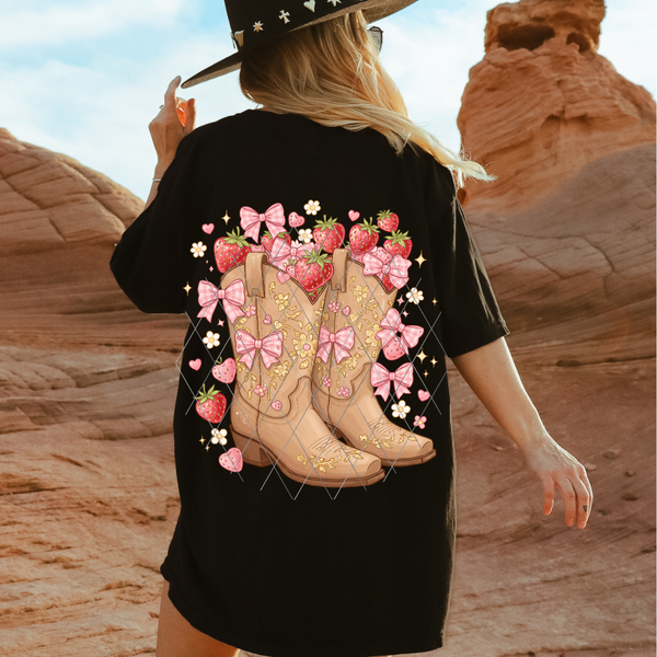 STRAWBERRY COWGIRL DTF