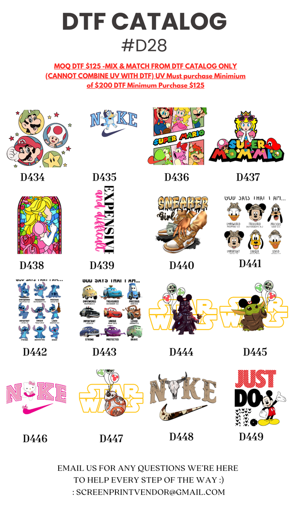 DTF CATALOG #D28