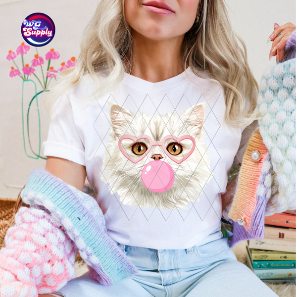 CAT HEART (DTF)