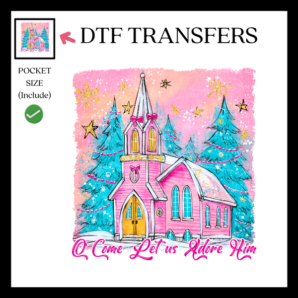 CHURCH PINK "(DTF)