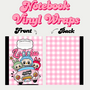 COMPOSITION NOTE BOOKS (VINYL WRAPS) #A3