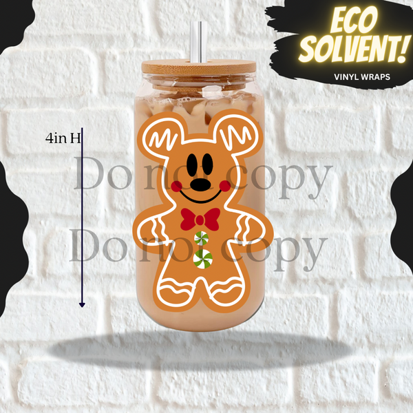 MR. GINGERBREAD (Vinyl Libby Decal)