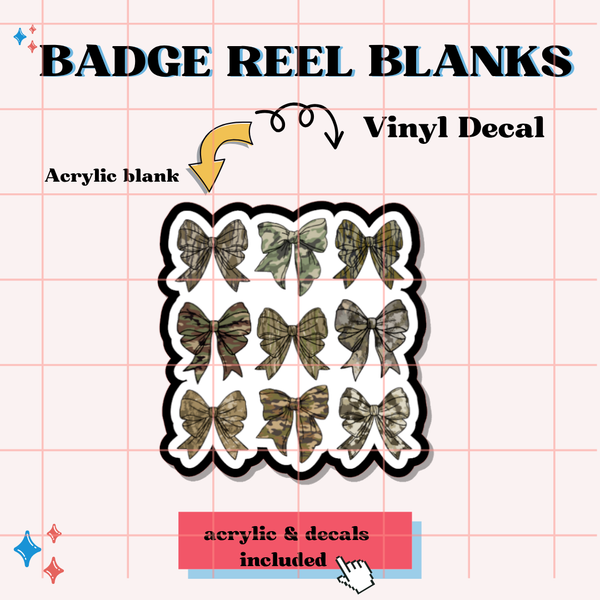 ARMY GIRL (Acrylic Blank & Decal)