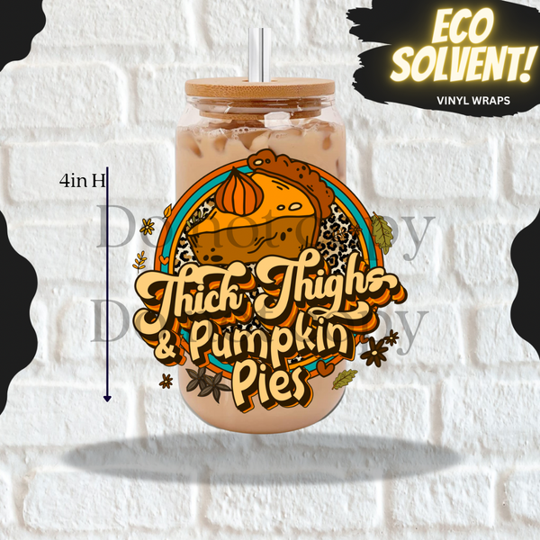 PUMPKIN PIES (Vinyl Libby Decal)