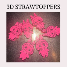3D STRAW TOPPERS 