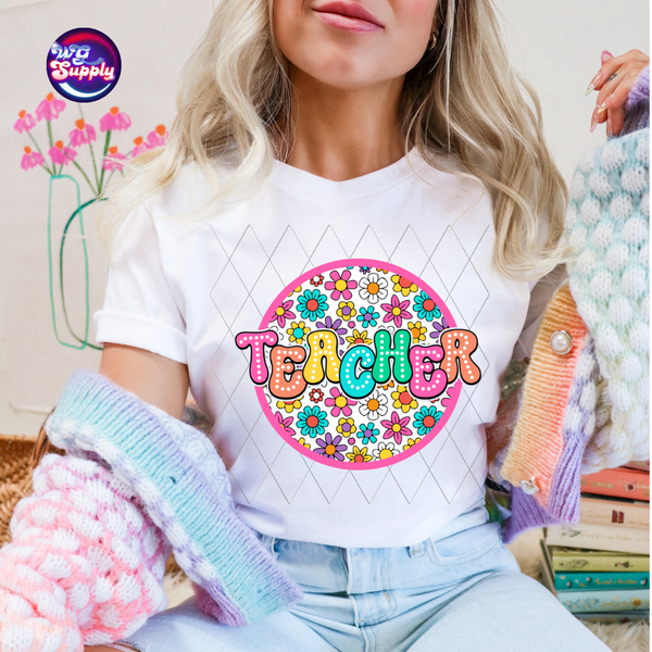 TEACHER FLOWERS (DTF)