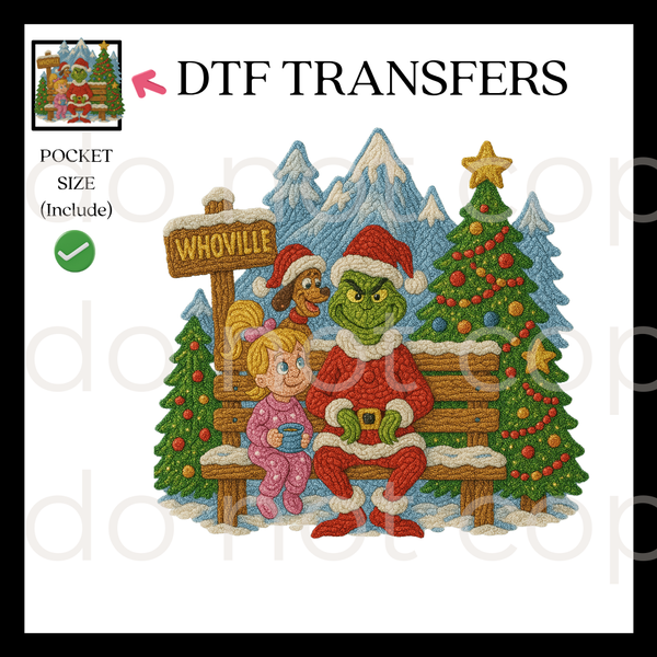 GREEN GUY WHOVILLE YARN "(DTF)