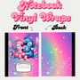 COMPOSITION NOTE BOOKS (VINYL WRAPS) #A7