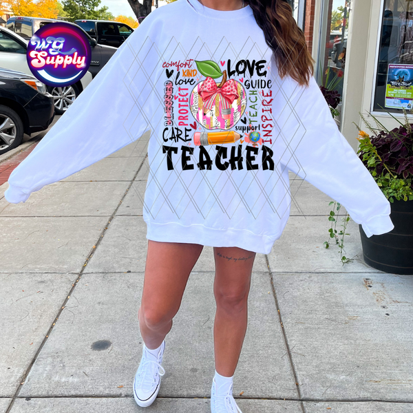 TEACHER-APPLEBOW- (DTF)