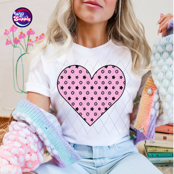 PINK HEART (DTF)
