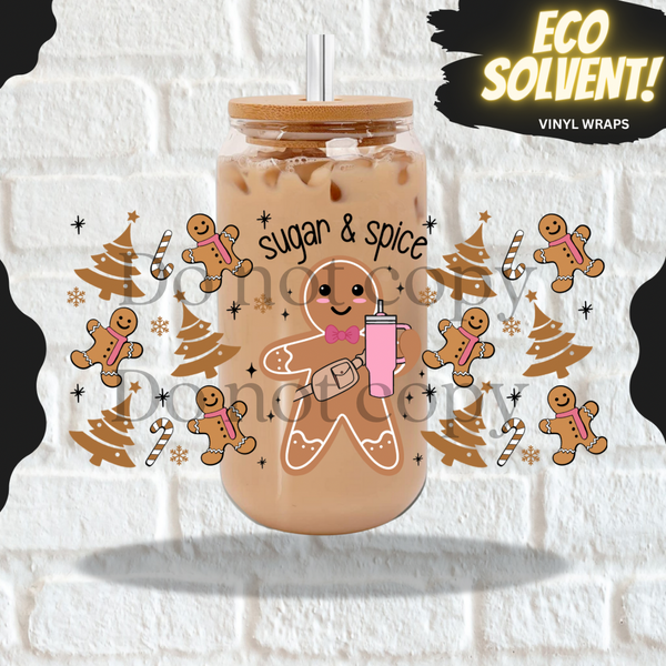 SUGAR & SPICE GINGERBREADS (Vinyl Libby Wrap)