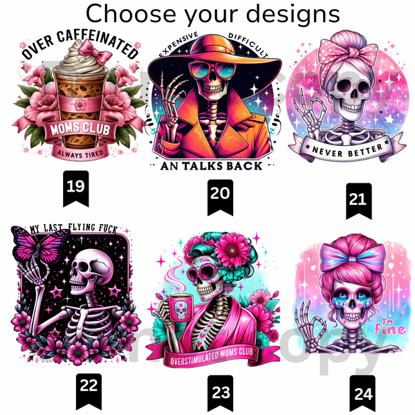 DTF TRANSFERS “MOM THEME”