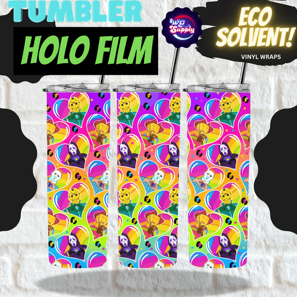 HOLO Ghost 20oz TUMBLER (ECO SOLVENT VINYL WRAPS)