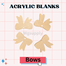 BOWS -Acrylic Badge Reel Blank-