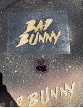 BAD BUNNY STENCILS